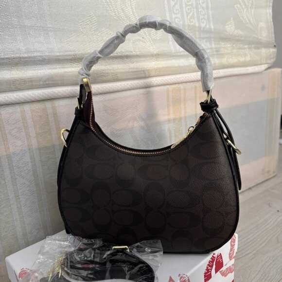 🌹COACH Teri Shoulder Bag In Signature Canvas - Picture 2 of 5